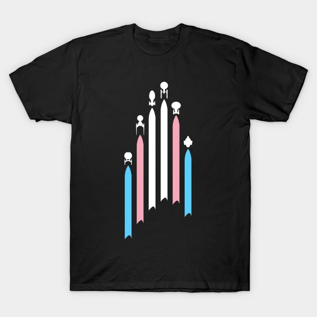 Star Trek Transgender Pride T-Shirt by crouteru